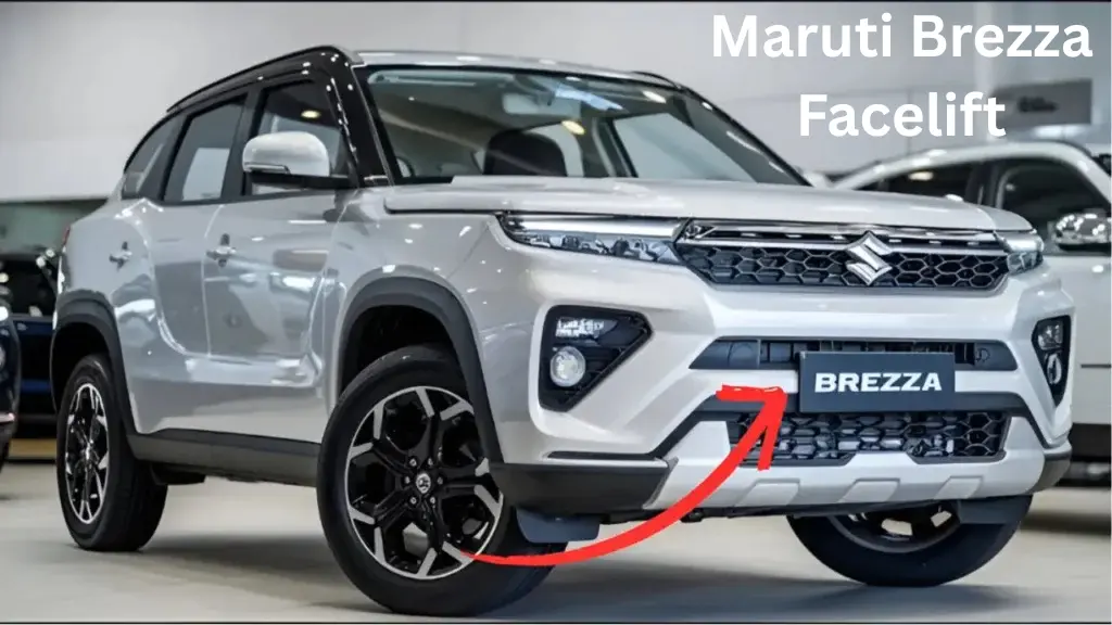 2025 में लॉन्च होगी नई Maruti Brezza Facelift – अब पहले से ज्यादा स्टाइलिश, हाई-टेक फीचर्स के साथ जबरदस्त माइलेज भी मिलेगा!